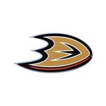 Anaheim Ducks Laser Cut Steel Logo Spirit Size-Primary Logo