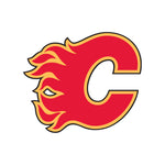 Calgary Flames Laser Cut Steel Logo Spirit Size-Primary Logo