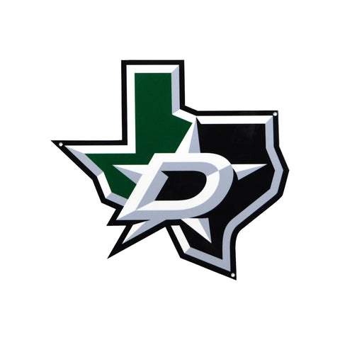 Dallas Stars Laser Cut Steel Logo Spirit Size-Tertiary Mark