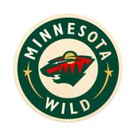 Minnesota Wild Laser Cut Steel Logo Spirit Size-Circle Logo