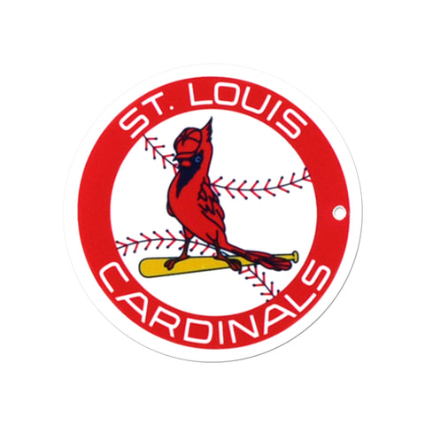 St Louis Cardinals Laser Cut Logo Steel Magnet-1966 logo