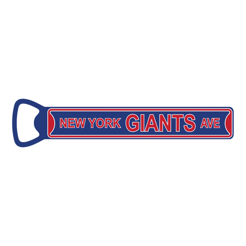 New York Giants  Steel Bottle Opener 7" Magnet