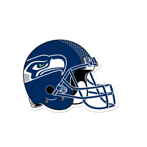 Seattle Seahawks Laser Cut Logo Steel Magnet-Helmet