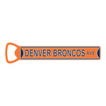 Denver Broncos  Steel Bottle Opener 7" Magnet