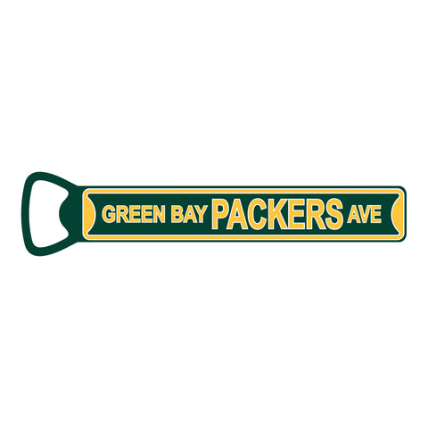 Green Bay Packers  Steel Bottle Opener 7" Magnet