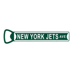 New York Jets  Steel Bottle Opener 7" Magnet