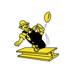 Pittsburgh Steelers Laser Cut Steel Logo Statement Size-Vintage Logo