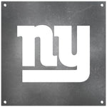 New York Giants Laser Cut Raw Steel Sign Statement Size