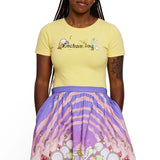Loungefly Stitch Shoppe Disney Beauty And The  Beast Enchanting Ariana T Shirt L-Large