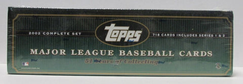 2002 Topps Baseball Complete Factory Set 1-718