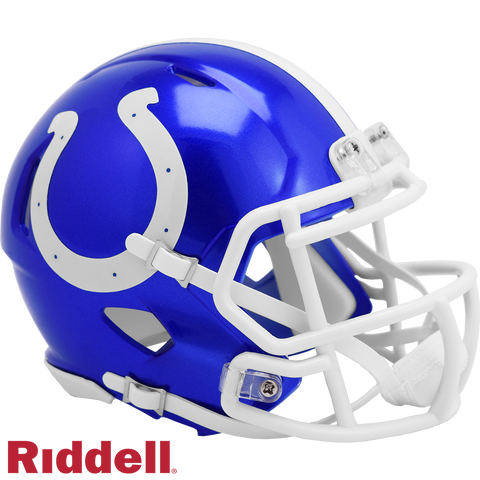 Indianapolis Colts Flash Alternate Riddell Speed Mini Helmet New in box