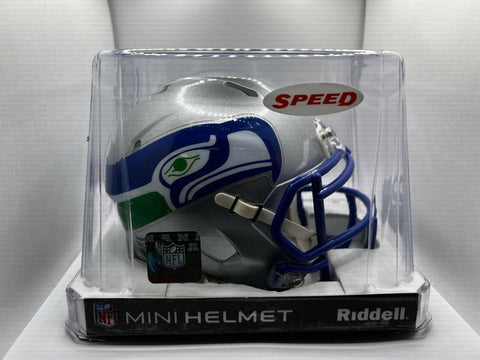 Seattle Seahawks 1983-2001 83-01 Riddell Throwback Speed Mini Helmet