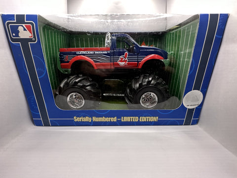 Cleveland Indians Fleer 2003 MLB  Ford F-350 Monster Truck 1:32 Scale Toy Vehicle