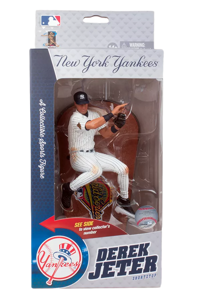 Derek Jeter New York Yankees Mcfarlane 1996 World Series Figure /3000 –  SPORTS ZONE TOYS & COMICS
