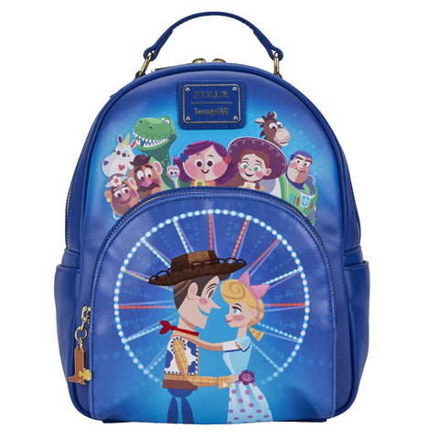 Loungefly Disney Pixar Moment Toy Story Woody Bo Peep Womens Mini Backpack