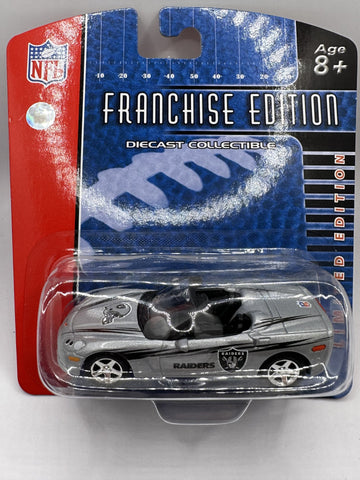 Las Vegas Raiders Upper Deck Collectibles NFL Chevy Corvette Toy Vehicle