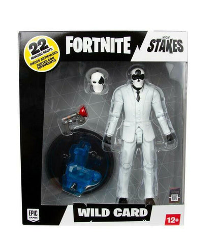 Wild Card Black Fortnite Mcfarlane Toys Action Figure