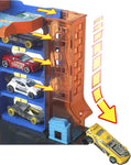 Hot Wheels City Downtown Car Park Playset