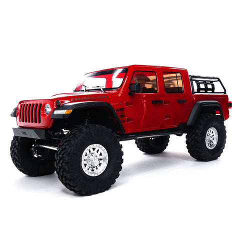 Axial AXI03006T2 1/10 SCX10 III Jeep Scaler JLU Gladiator with Portals RTR Red