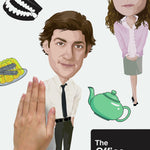 The Office 18 Roommates Wall Sticker Decals