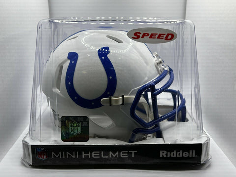 Indianapolis Colts 1995-2003 95-03 Riddell Throwback Speed Mini Helmet