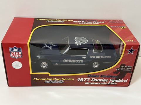 Dallas Cowboys Ertl Collectibles NFL Championship Series 1977 Pontiac Firebird 1:18