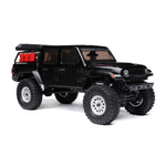 Axial AXI00005V2T5 SCX24 Jeep Gladiator RC Truck 1/24 4WD Rock Crawler Brushed RTR Black