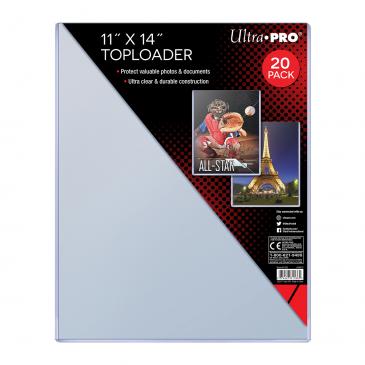 11" X 14" Toploader 20ct