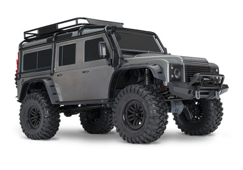 TRX-4 Scale Crawler Land Rover Defender Body Silver