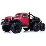 FMS FMMROC002T1 Atlas 1/18 6x6 Crawler RTR Red