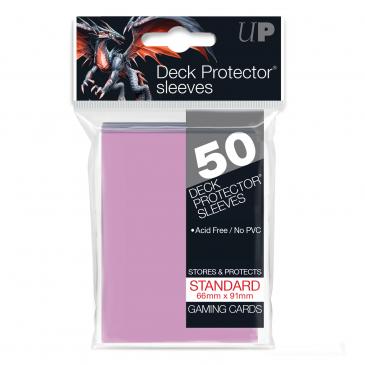 50ct Pink Standard Deck Protectors