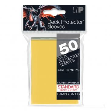 50ct Yellow Standard Deck Protectors