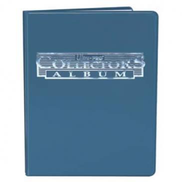 4-Pocket Blue Collectors Portfolio