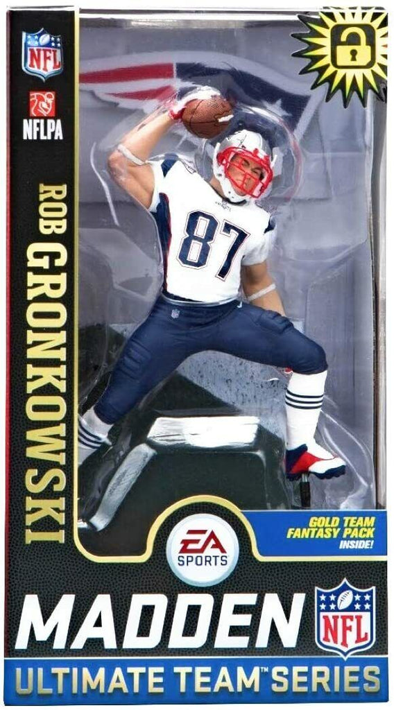 MCFARLANE Rob Gronkowski New England Patriots NFL Madden 17 E.A SPORTS  NFLPA NEW