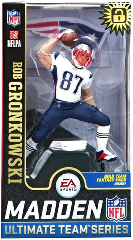 Rob Gronkowski New Engalnd Patriots Ultimate Mcfarlane Madden Figure