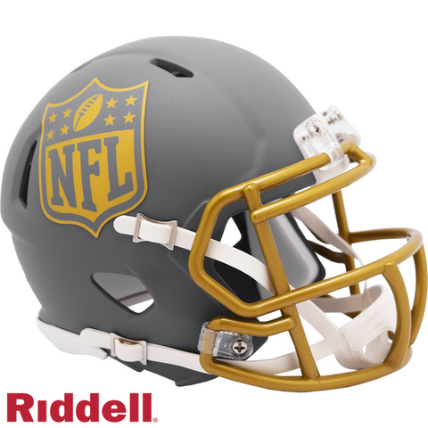 NFL Shield Slate Collection Riddell Mini Helmet New in Box