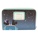 Loungefly Mickey and Minnie Date Night Drive-In Zip Around Wallet