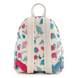 Loungefly floral mini backpack