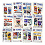 P.A. Sport NFL Stamp Collectible Book Starter Pack 18 stamps inside