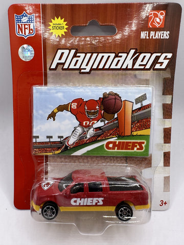 Kansas City Chiefs Upper Deck Collectibles NFL Playmakers Truck Toy Vehicle
