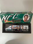 Dan Marino Miami Dolphins NFL Team Mates Double Tractor Trailer LE5000 1:80