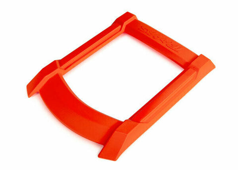 Skid plate, roof (body) (orange)/ 3x15mm CS (4) (requires #7713X to mount)