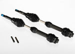 Traxxas Part 6851R Driveshafts front steel-spline constant-velocity New Package