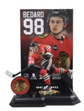 Connor Bedard Chicago Blackhawks McFarlane NHL Legacy Figure