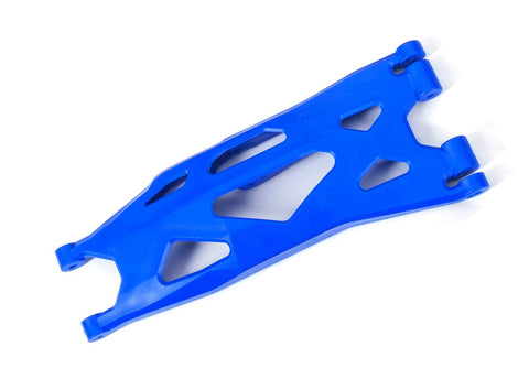 Traxxas 7893X Suspension arm lower black right front or rear Blue Widemaxx XRT