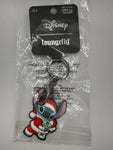 Loungefly Disney Stitch Holiday Santa Keychain