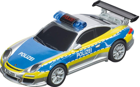 Carrera Go 20064174 Porsche 911 Polizei 1:43 Scale Analog Slot Car