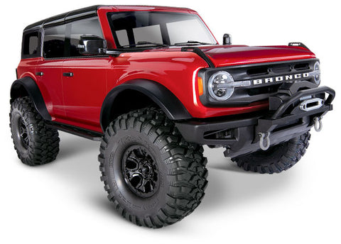 92076-4 TRX-4 Scale and Trail Crawler 2021 Ford Bronco Body 1/10 Scale 4WD Red