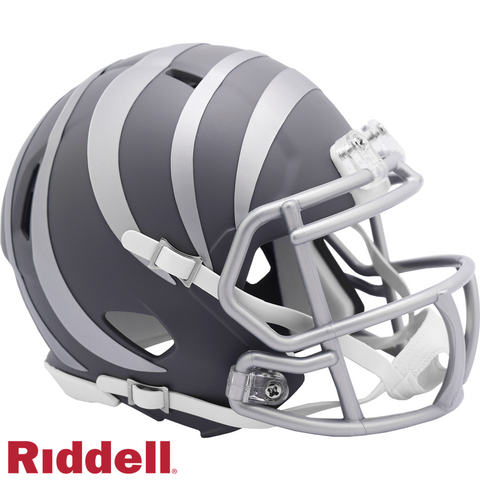 Cincinnati Bengals Slate Collection Riddell Mini Helmet New in Box