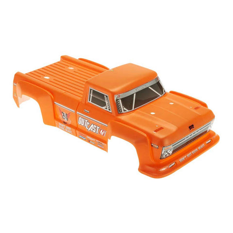 ARRMA AR406126 1/8 Painted Body Orange Outcast 6S Truck Body